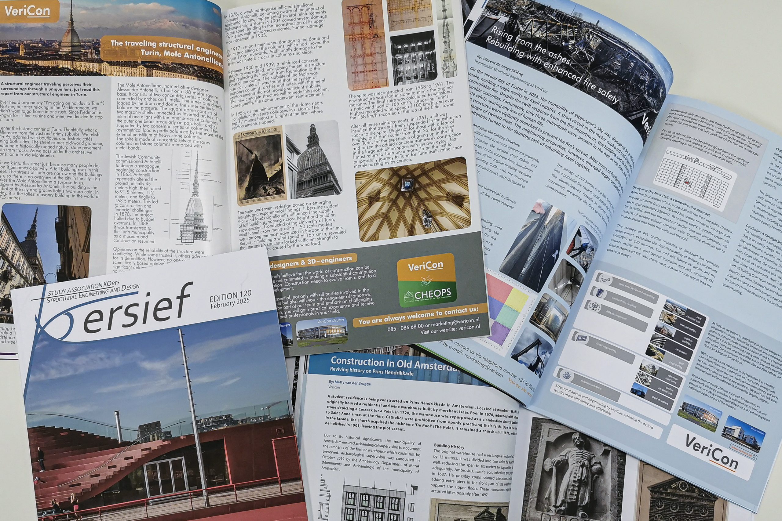 Open technische tijdschriften met artikelen over constructie en ontwerp.