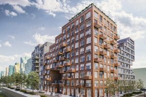 Modern appartementencomplex in Hoofddorp.